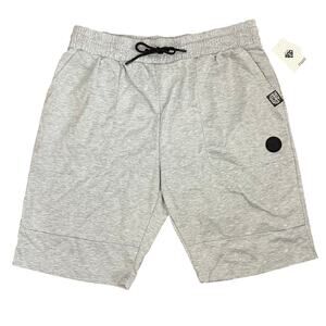State of Crew Drawstring Tech Shorts Gray NWT 2X